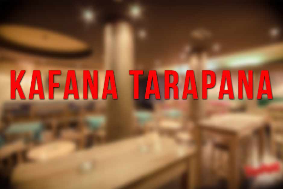 Kafana Tarapana Doček Nove godine