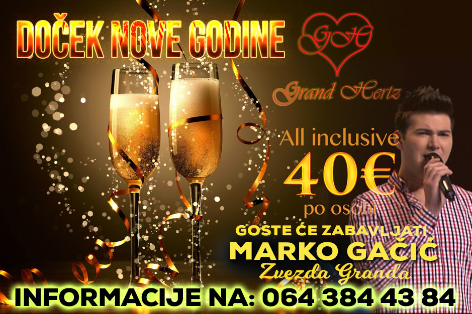 Restoran Grand Hertz Doček Nove godine