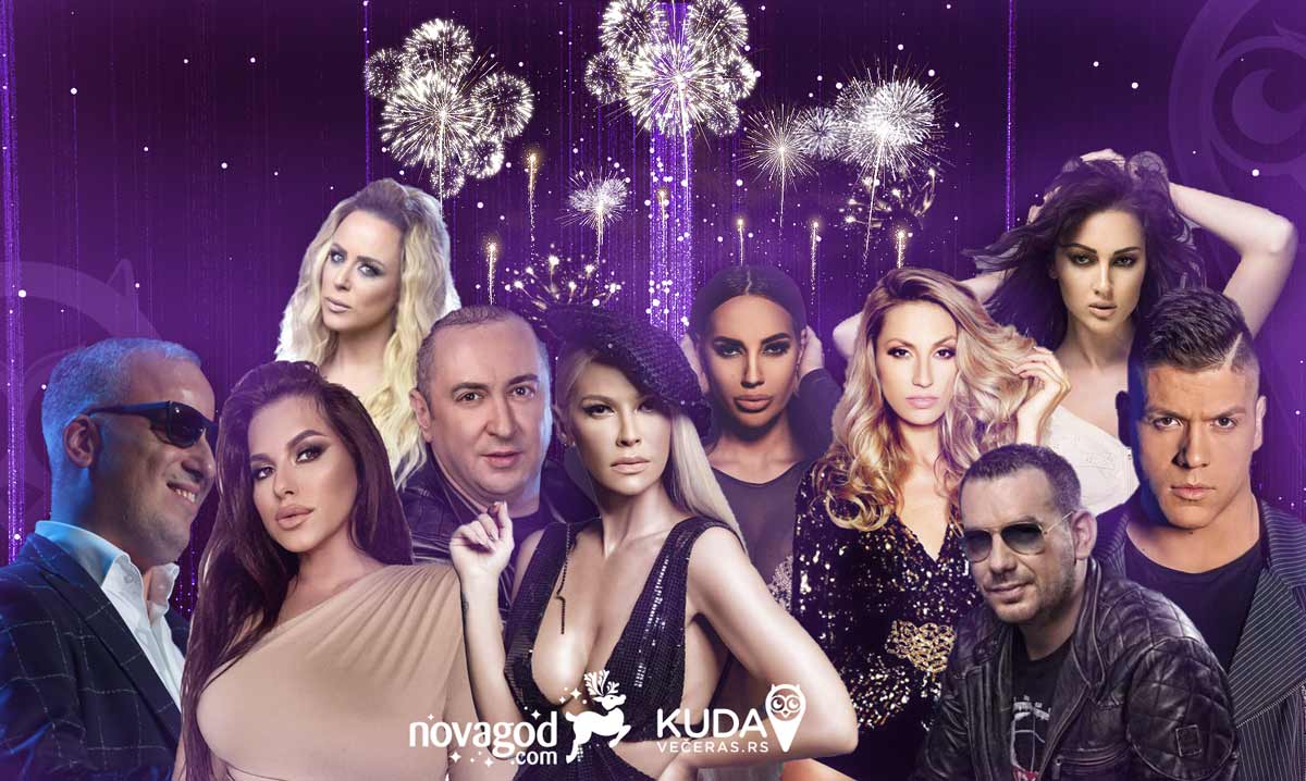 Gde pevaju poznati za novu godinu 2021.