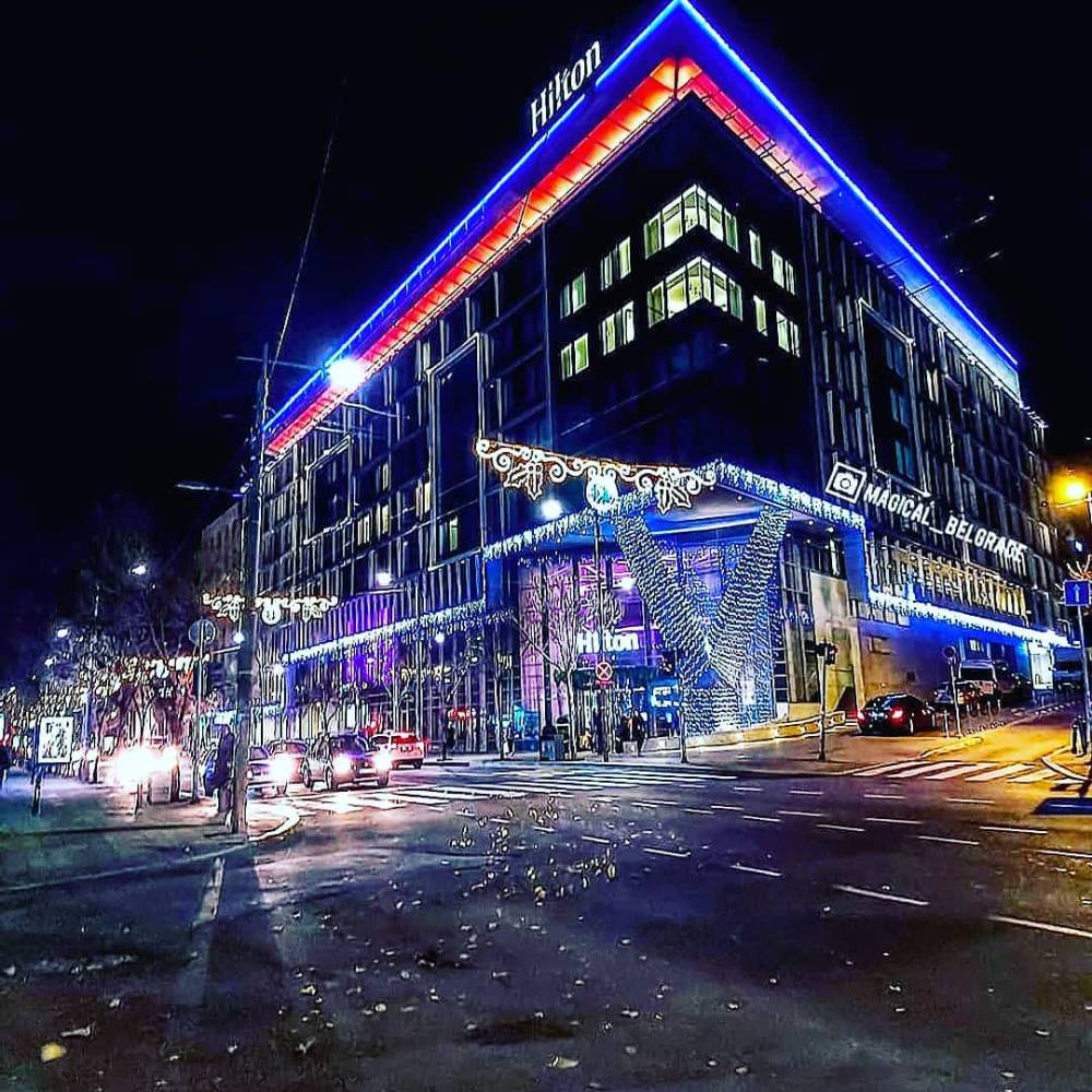 Spektakularan doček u hotelu Hilton na Vračaru