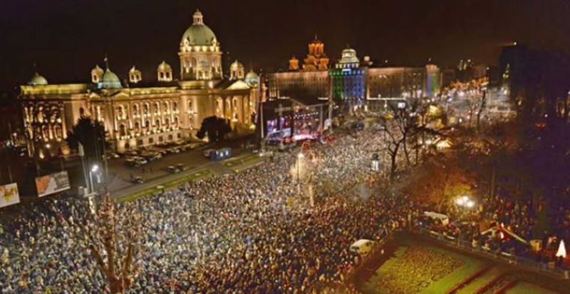 Doček na Trgu u Beogradu - spektakl koji ne smete propustiti