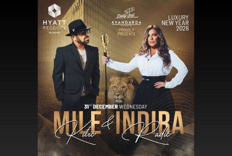 Hotel Hyatt doček Nove godine - Mile i Indira za nezaboravan provod