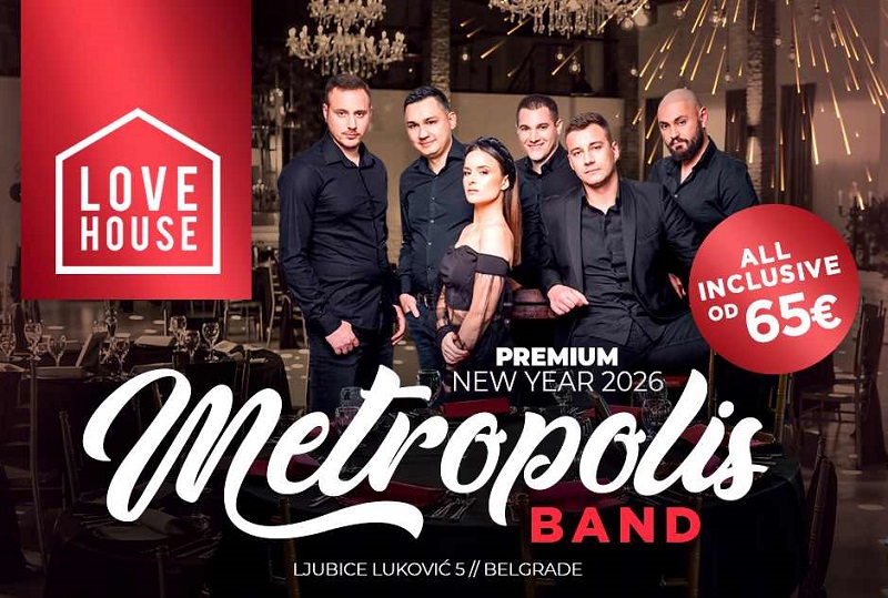 Love House Event Hall doček Nove godine - sjajan izbor za sve koji žele provod u velikom društvu