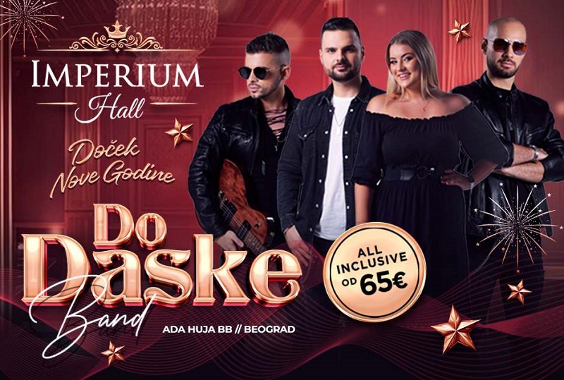 Imperium Hall doček Nove godine 2026 - spektakularan doček u prestonici!