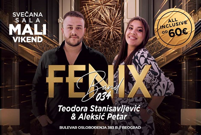 Svečana sala Mali vikend doček Nove godine - besprekorno iskustvo i vrhunska zabava