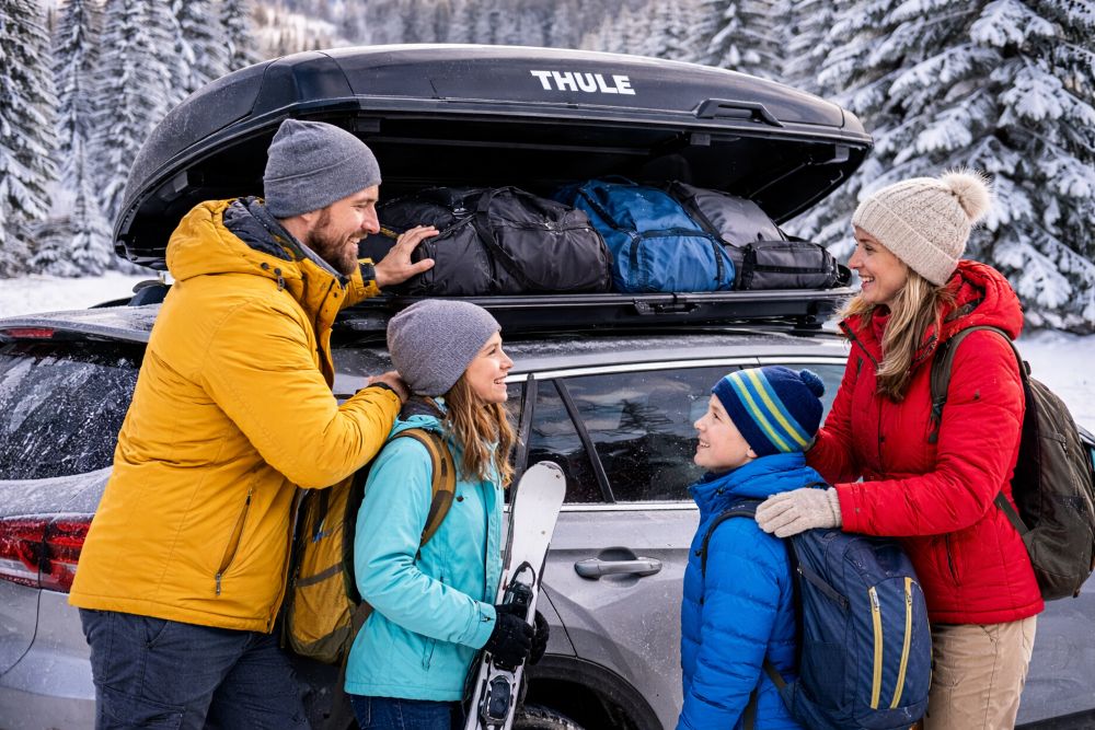 Krovni koferi iznajmljivanje za novogodišnja putovanja - kako za jedan dan dobiti ‘veći’ auto