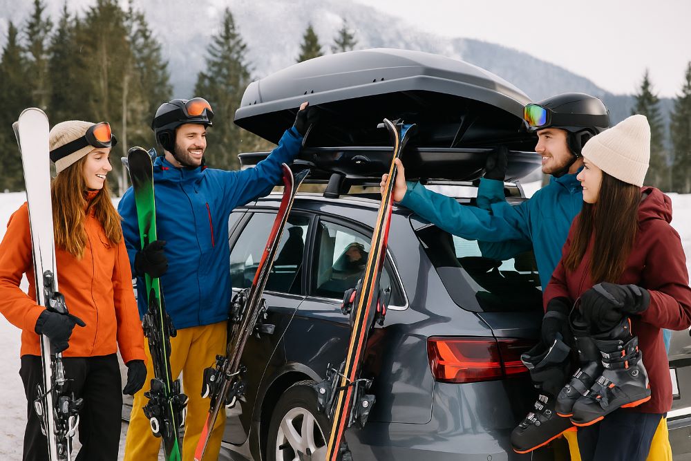 Planirate Novu godinu u inostranstvu? Krovni koferi iznajmljivanje za duge rute bez kompromisa