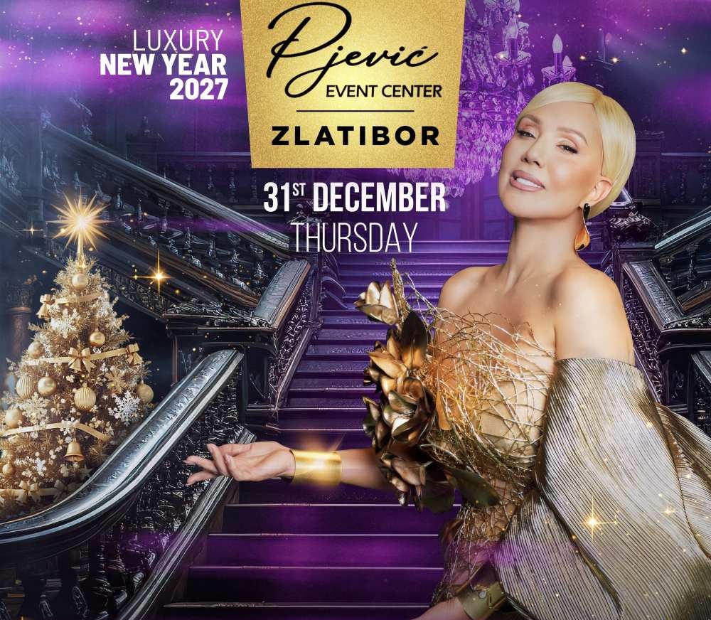 Lepa Brena doček Nove godine 2027 – Pjević Event Centar Zlatibor 