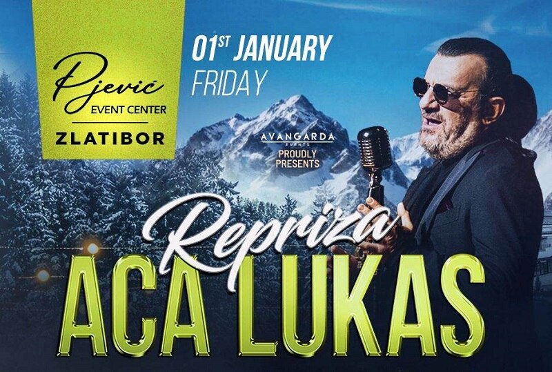 Event Centar Pjević repriza dočeka Nove godine 2027 uz Acu Lukasa - elegantan ambijent i atmosfera za pamćenje
