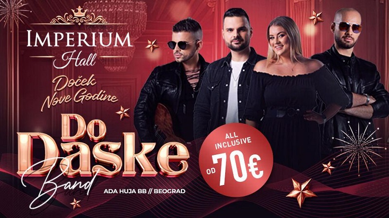 Imperium Hall doček Nove godine 2027 - Rezervišite svoje mesto na vreme!
