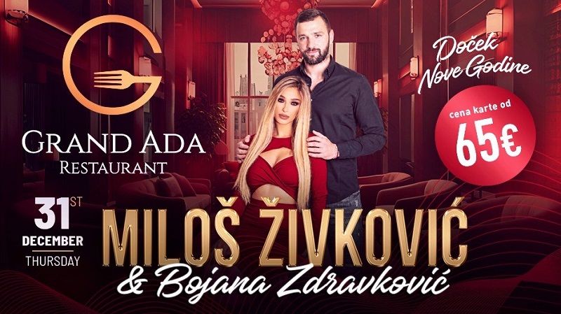 Grand Ada doček Nove godine 2027 - Uživajte u vrhunskoj proslavi bez kompromisa 