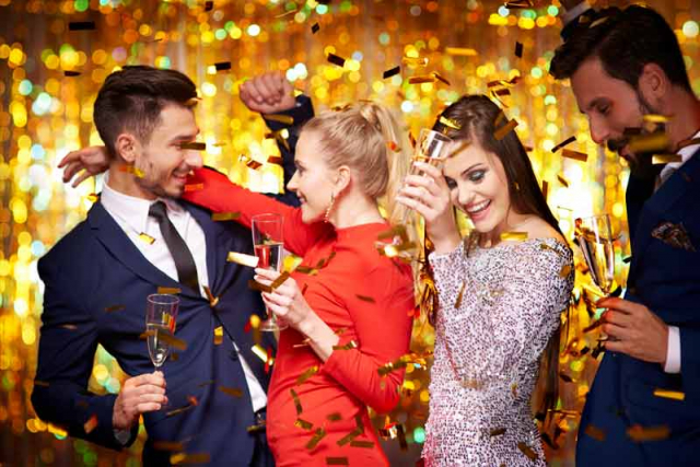 Novogodisnja noc u restoranu