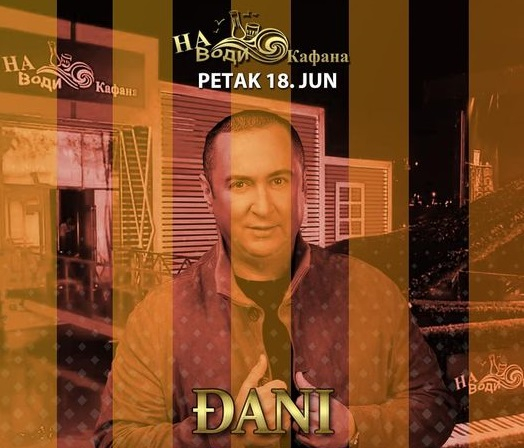 Splav Na vodi kafana grmi uz najveće zvezde - u nedelju Đani!