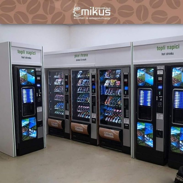 Vending automati Mikus - kvalitet koji osvaja