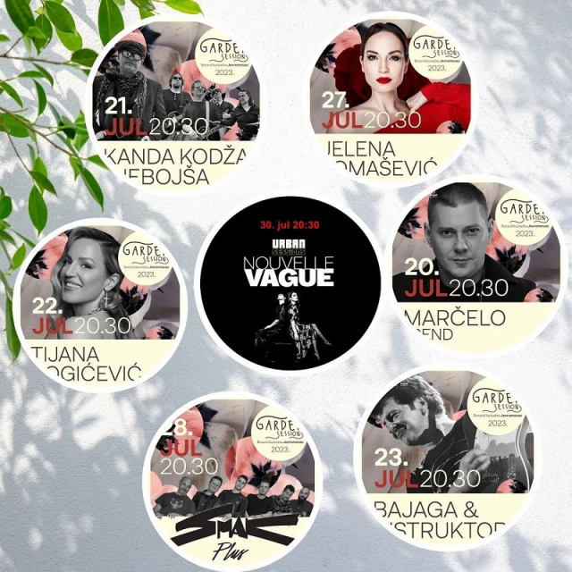Garden Sessions u Botaničkoj bašti Jevremovac od 20. jula