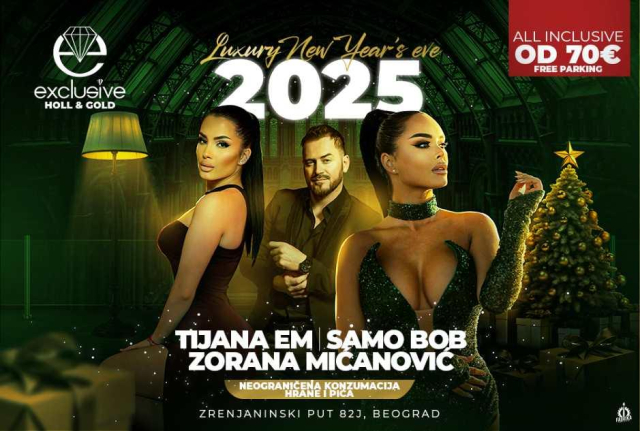 Exclusive Holl Doček 2025 - Samo Bob, Zorana Mićanović i Tijana Em