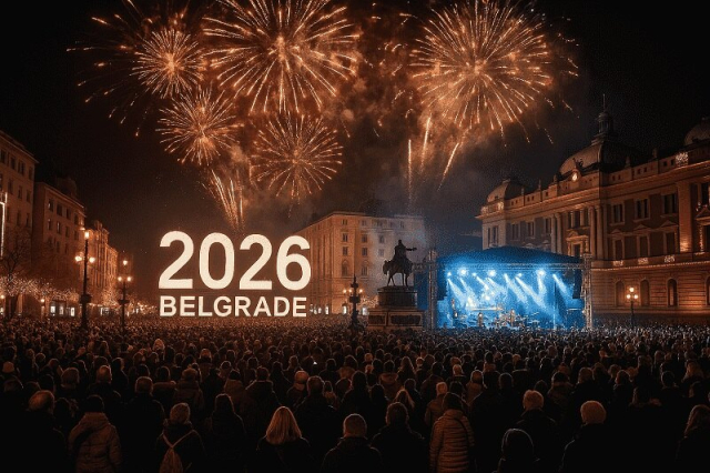 Kako bi mogao da izgleda doček Nove 2026. godine u Beogradu?