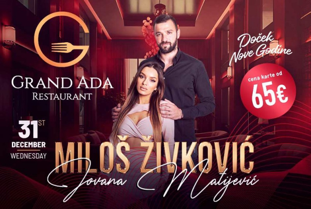 Event centar Grand Ada doček Nove godine - u blizini grada, a daleko od gužve