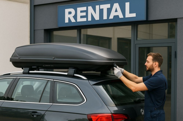 Kako rezervisati uslugu krovni kofer iznajmljivanje?  
