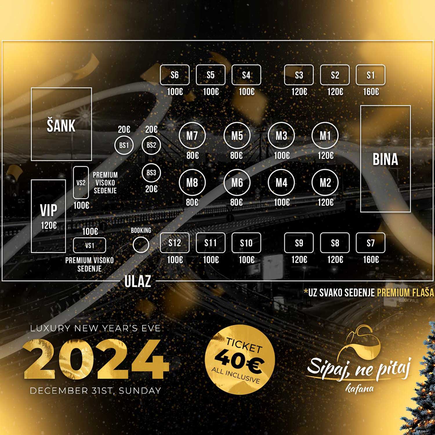 Sipaj ne pitaj, mapa