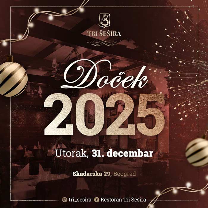 tri sesra doček nove godine