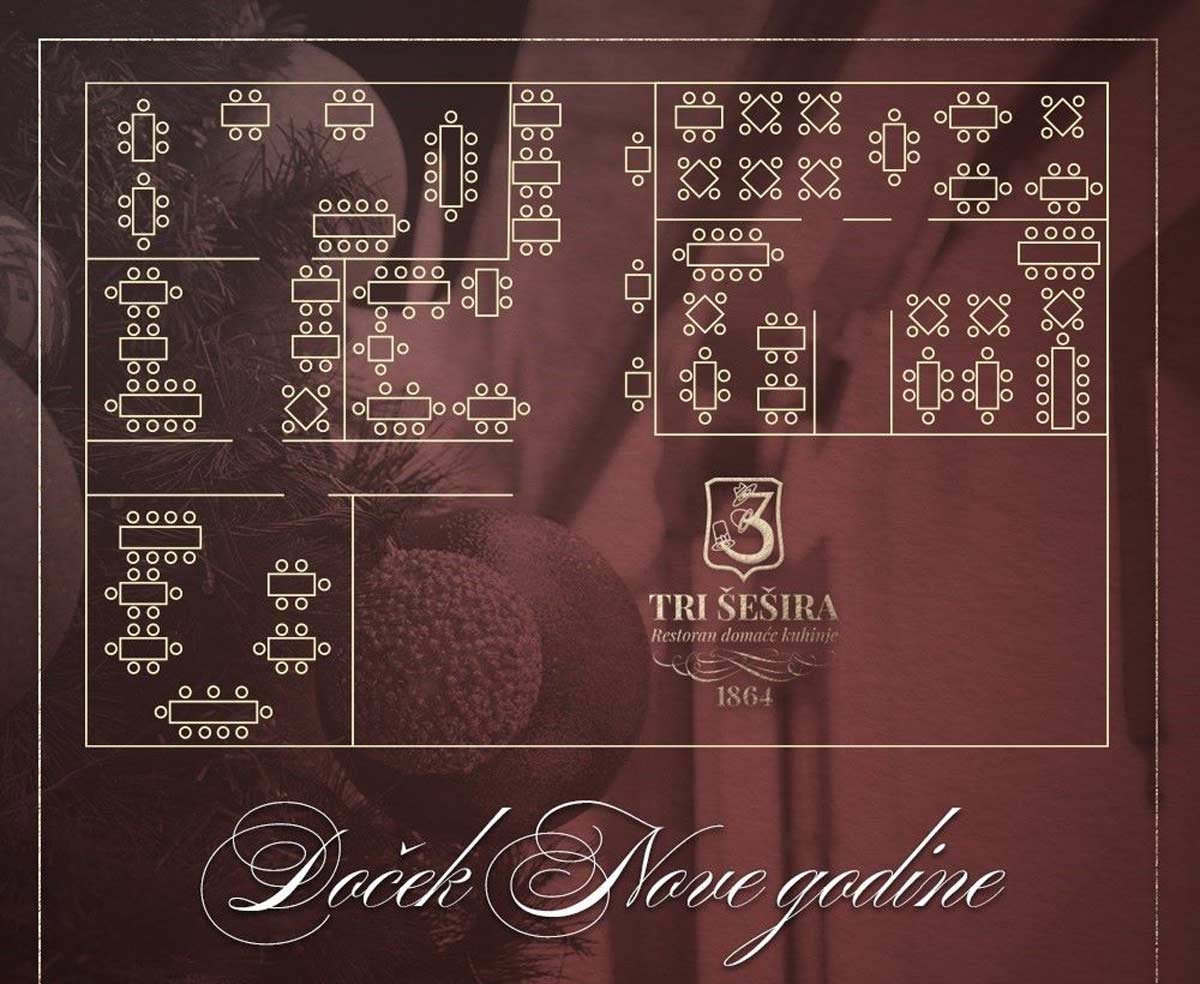tri sesira docek nove godine 2025