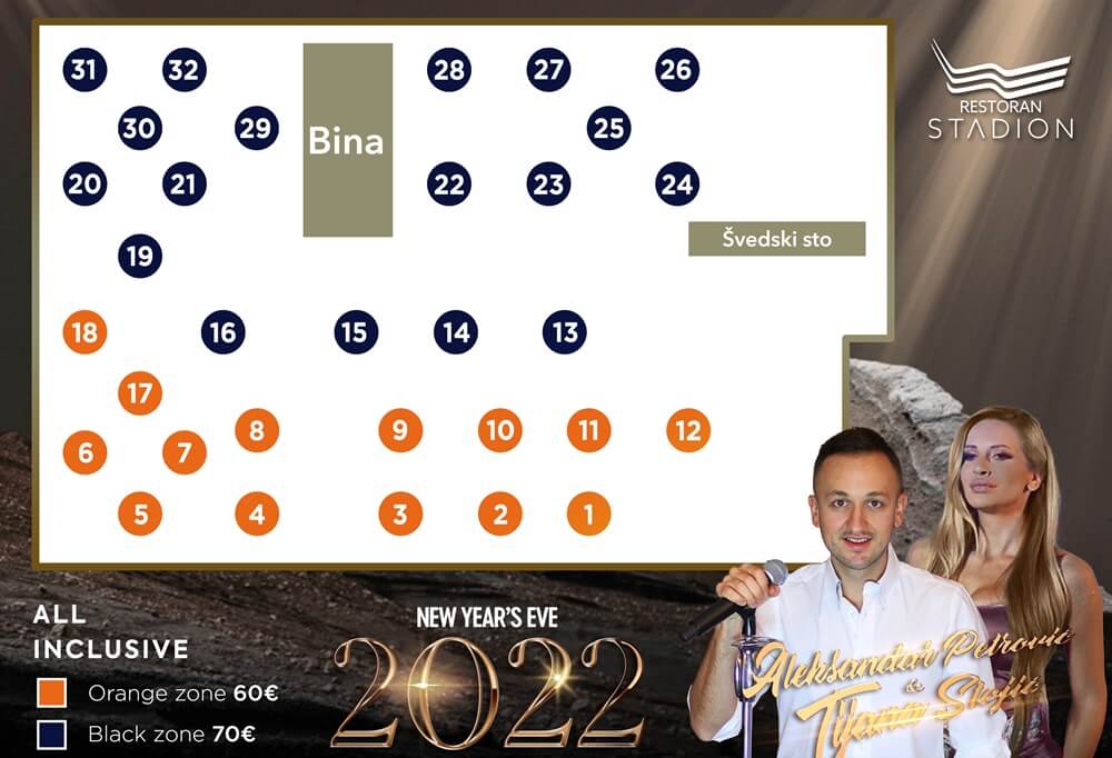 restoran stadion docek nove godine mapa