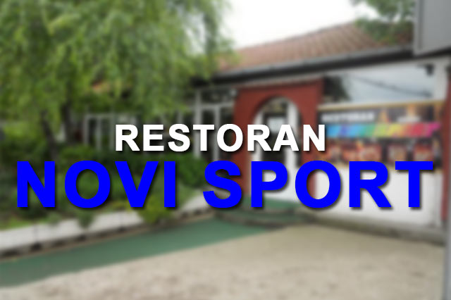 Restoran Novi Sport Doček Nove godine