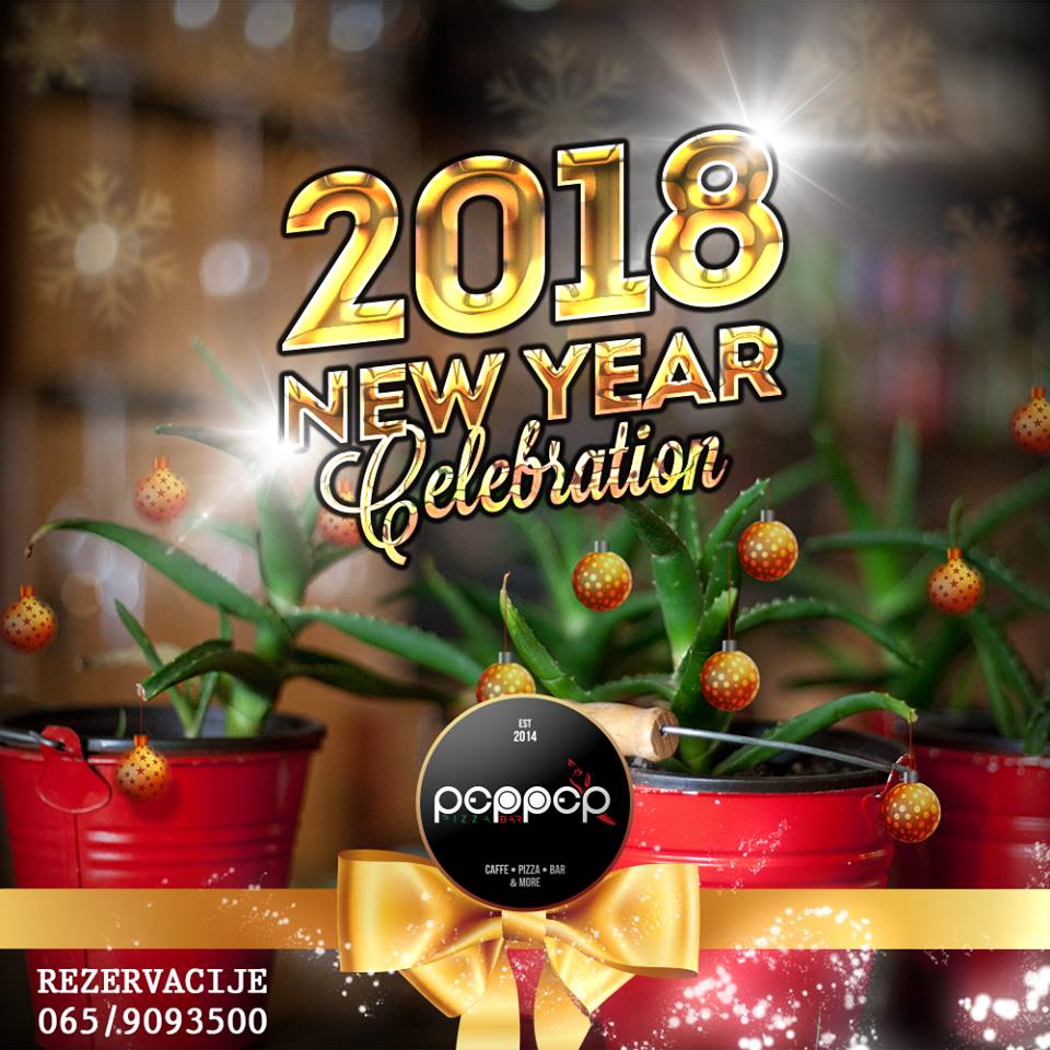 Doček Nove 2019. godine u Pepper baru!