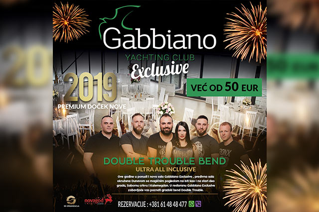 Restoran Gabbiano Exclusive Nova godina 2019