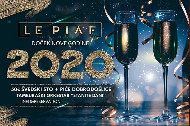 Restoran Le Piaf Doček Nove godine