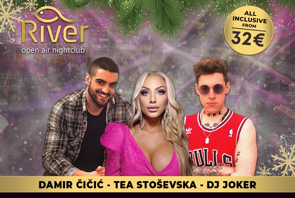 Splav River Doček Nove godine