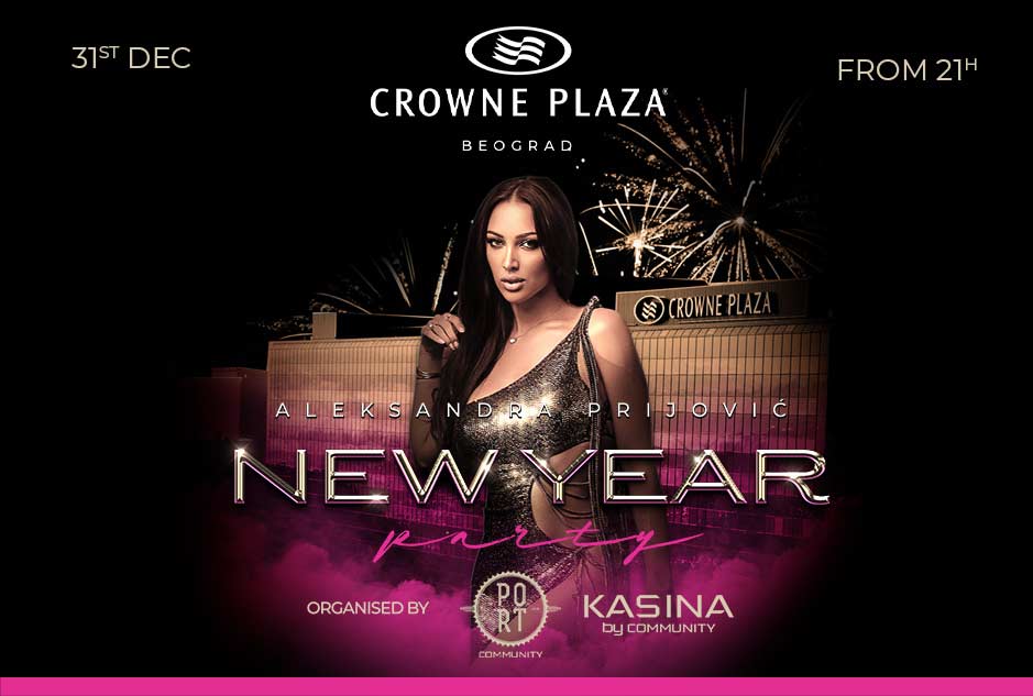 Hotel Crowne Plaza Doček Nove godine