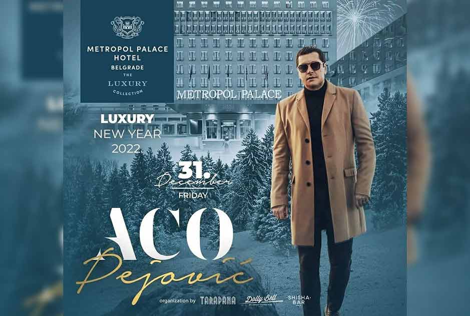 Hotel Metropol Doček Nove godine