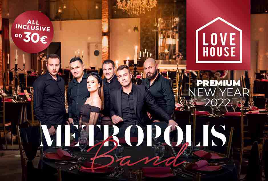 Love House Event Hall Doček Nove godine