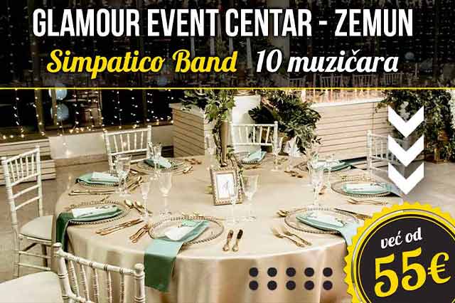 Restoran Glamoure Zemun Doček Nove godine