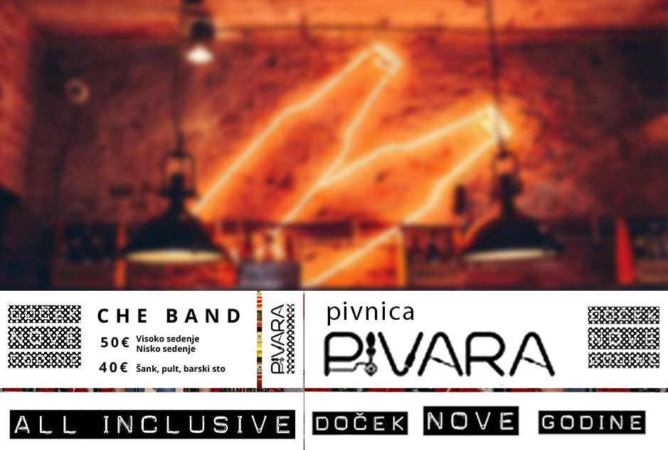 Pivnica Pivara Doček Nove godine