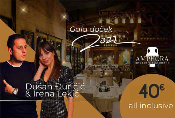 Restoran Amphora Doček Nove godine