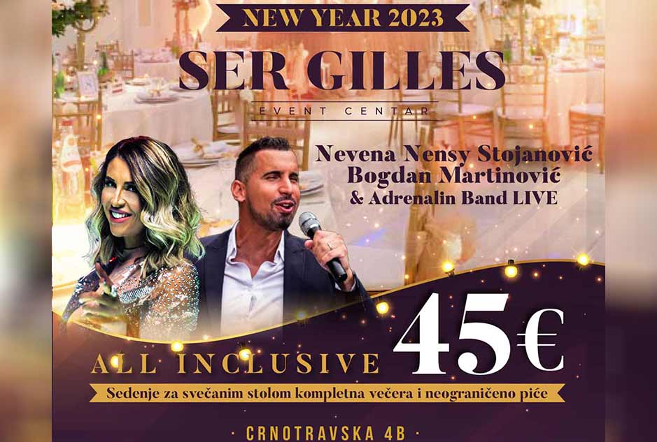 Event Centar Ser Gilles Doček Nove godine