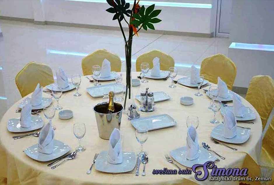 Svečana sala Simona doček Nove godine