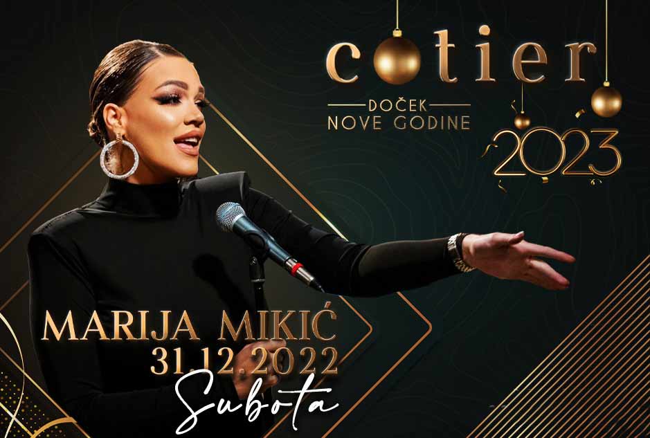 Splav Cotier doček Nove godine