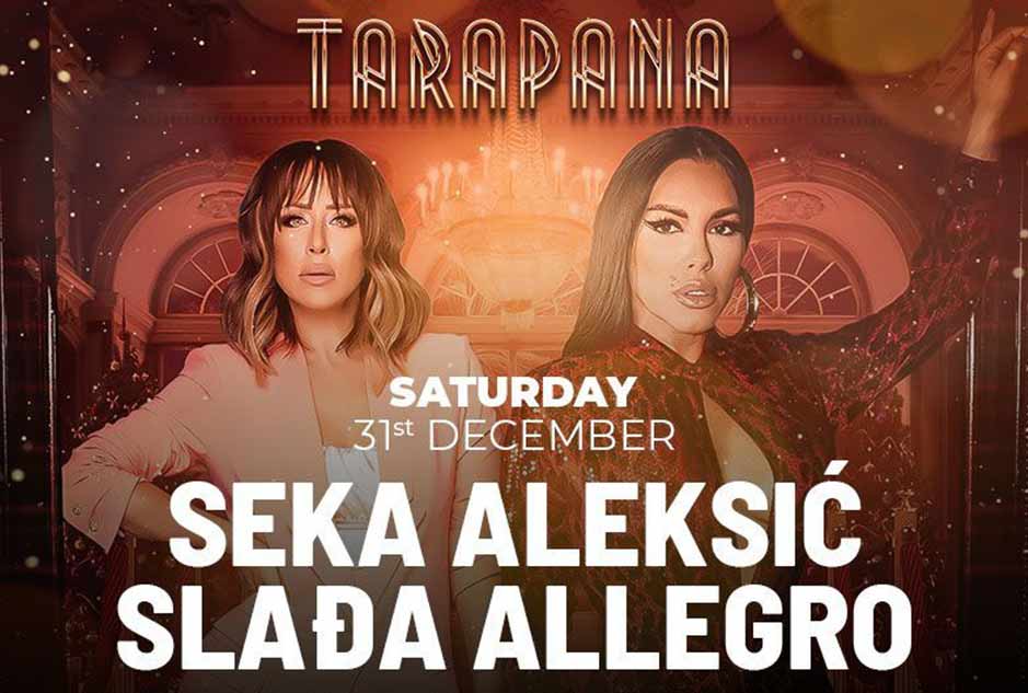 Kafana Tarapana Doček Nove godine