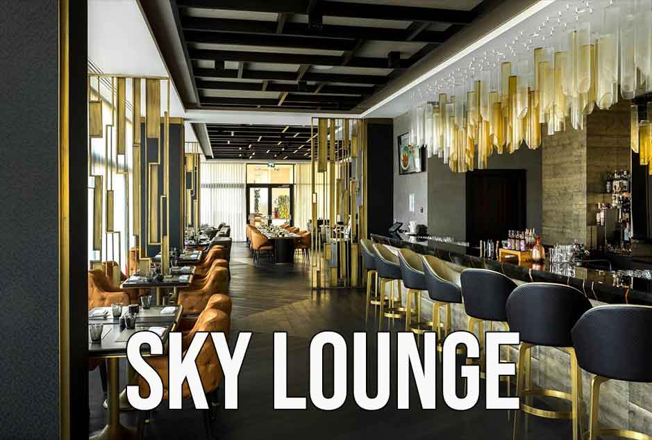Sky Lounge Bar Hotel Hilton Doček Nove godine