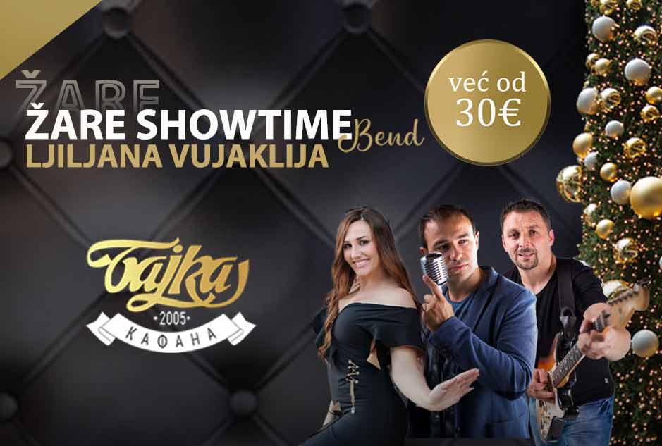 Kafana Bajka Doček Nove godine
