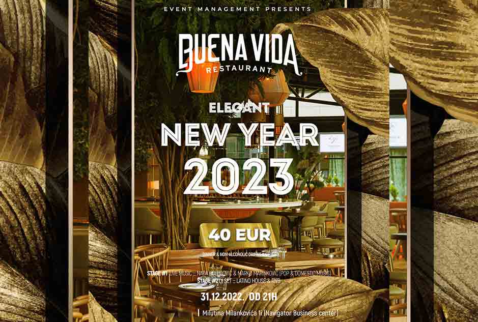 Restoran Buena Vida doček Nove godine