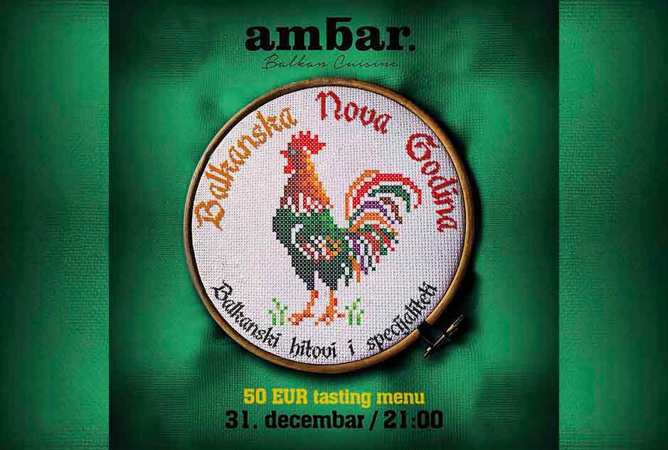 Restoran Ambar doček Nove godine
