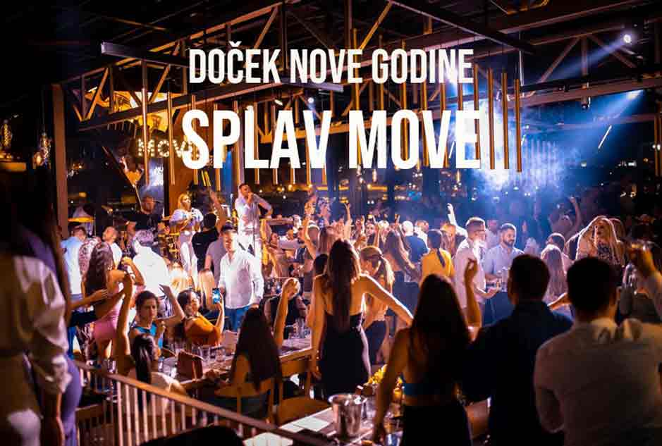 Splav Move doček Nove godine