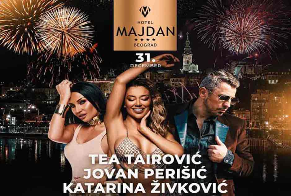 Hotel Majdan Doček Nove godine