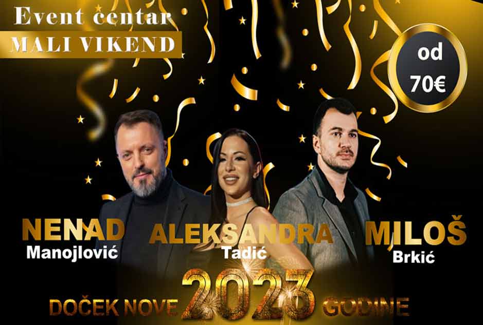 Svečana sala Mali Vikend Doček Nove godine