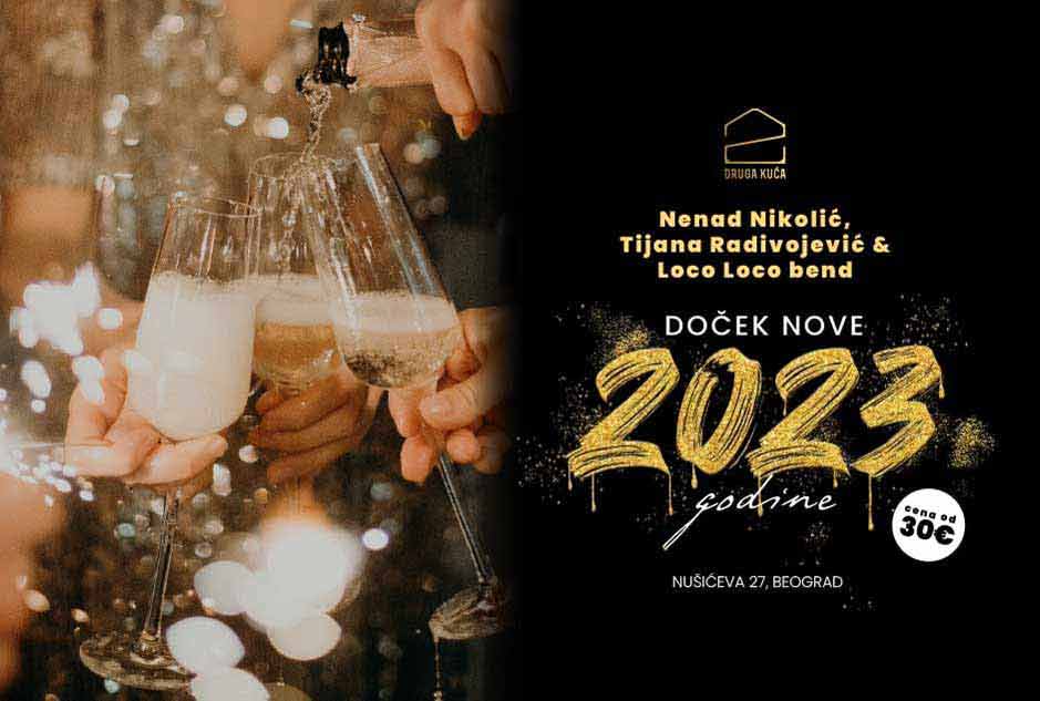 Kafana Druga kuća Doček Nove godine